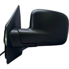 Spj Dış Dikiz Aynası Vw Transporter T5 2003-2011 Elektrikli, Isıtmalı, Manuel Katlanır, Siyah Kapak, 5 Pin