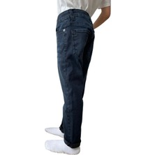 Four Clovers Erkek Çocuk Koyu Lacivert Likralı Belden Ayarlamalı Kot Pantalon