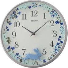 Seiko QXC238N Tavşan Figürlü Sarkaçlı Duvar Saati