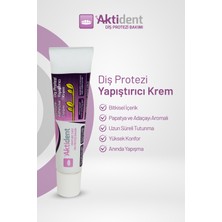 Aktident Diş Protezi Yapıştırıcı Krem 40 gr