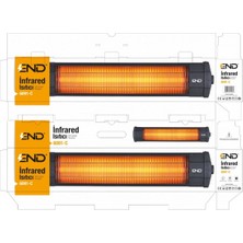 END Infrared Soba 2500W Termostatlı