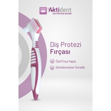 Aktıdent Diş Protezi Fırçası