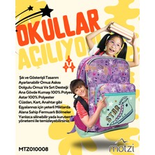 Motzi Stars No8 Dört Gözlü İlkokul Sırt Çantası - MTZ010008