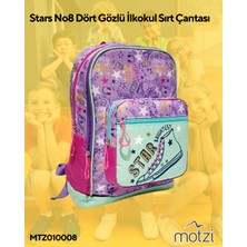 Motzi Stars No8 Dört Gözlü İlkokul Sırt Çantası - MTZ010008