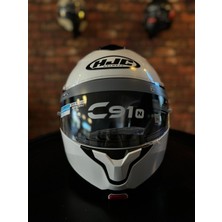 Hjc C91N Kask Inci Beyazı