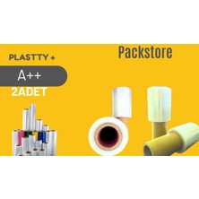 Plastty Streç A Plus,(Tutamaç Saplı), (2xadet)Paketeme ve Sarım Rulosu