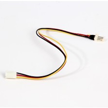 Qincao 10 Adet/grup Pc Fan Güç Uzatma Kablosu 12 V 3-Pin Erkek 3-Pin Dişi Fan Güç Uzatma Kablosu Soğutma Fanı Için Uzatmak (Yurt Dışından)