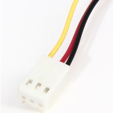 Qincao 10 Adet/grup Pc Fan Güç Uzatma Kablosu 12 V 3-Pin Erkek 3-Pin Dişi Fan Güç Uzatma Kablosu Soğutma Fanı Için Uzatmak (Yurt Dışından)