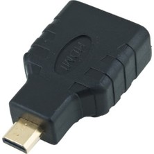 Qincao 1 Adet HDMI Dişi Mikro HDMI Tip D Erkek Adaptör F/m Dönüştürücü Konektörü Hd Tv Kamera (Yurt Dışından)