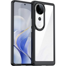 ZH Store Vivo V40 5g Için Akrilik + Tpu Telefon Kılıfı (Yurt Dışından)