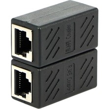 Qincao 5 Adet Dişi Kadın Ağ Lan Konnektör Adaptörü Çoğaltıcı Genişletici RJ45 Ethernet Kablo Uzatma Dönüştürücü (Yurt Dışından)