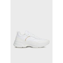 Tommy Hilfiger Deri Sneaker Ayakkabı Kadın Ayakkabı FW0FW08346 Ybs