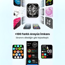 Seyutech Watch 9 Mini Akıllı Saat Zarafet Dolu Kutu Içeriği Hediye Kordon ve Bileklik