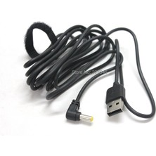 Qincao Orijinal Usb-A'dan Dc'ye 5V 4.0mm/1.7mm Sony-Psp 1000 2000 3000 W/araç Şarj Cihazı Için Şarj Gücü Güç Kablosu (Yurt Dışından)