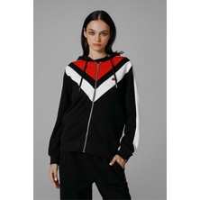 Ellesse Fermuarlı Kapüşonlu Kadın Sweat EF172-BK