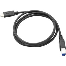 Qincao USB 3.1 Tip C 3.0 B Bm Kablo Arası Veri Iletim Konektörü Telefon Macbook Dizüstü Yazıcı Sabit Disk Tarayıcı 1 M (Yurt Dışından)