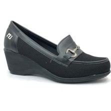 Kocamanlar Norfix 013 Feta Kadın Dolgu Topuklu Ayakkabı