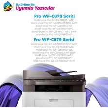 tonermax Epson Uyumlu Tonermax Workforce Pro WF-C879RDWF Bam Muadil Kartuş Takımı / T05A1