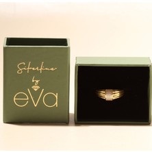 Eva Pırlanta Zirkon Yuvarlak Yüzük 718845 Gold