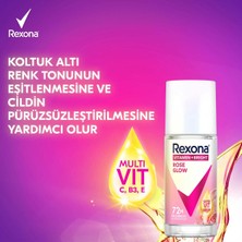 Rexona Vitamin + Bright Kadın Roll On Deodorant Sakura Radiance 45 ml + Rose Glow 45 ml