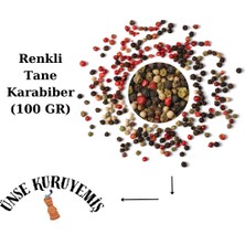 Ünse Kuruyemiş Renkli Karabiber ( Dört  Mevsim) 100 gr