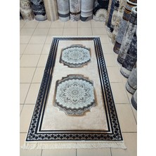 Zeyra Home 100X200 cm  Dijital Baskı Kaymaz Dod Taban Süngerli Yolluk