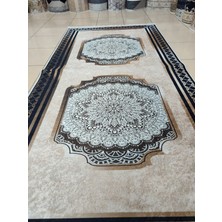 Zeyra Home 100X200 cm  Dijital Baskı Kaymaz Dod Taban Süngerli Yolluk