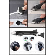 Wuvera 3'ü 1 Arada Fayans Derz Dolgu Kazıyıcı Sıyırıcı Silikon Sökücü ve Uygulayıcı Aparatı