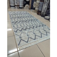 Zeyra Home 100X200 cm  Dijital Baskı Kaymaz Dod Taban Süngerli Yolluk