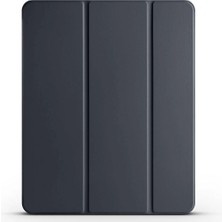 Lopard Apple Ipad Pro 12.9 2022 M2 Smart Cover Kalem Bölmeli Standlı 1-1 Kapaklı Kılıf