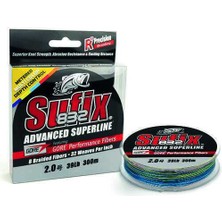 Sufix 832 Advanced Ip Misina MULTICOLOR-0.38MM - 120MT - 36KG