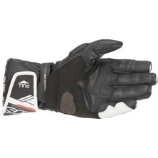 Alpinestars Stella Sp-8 V3 Korumalı Kadın Motosiklet Eldiveni Siyah / Beyaz