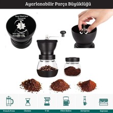 Dreamgift Manuel Seramik Çekirdek Kahve Öğütücüsü - Türk Kahvesinden Espresso'ya, Dreamgift Kahve Değirmeni ile Lezzet Sizin Kontrolünüzde!