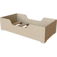 Demito Montessori Yatak -2-6 Yaş Çocuk Yatak - Montessori Karyola - Plywood - 70x140 Cm