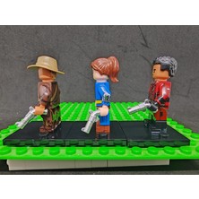 Fallout Game 3lü Mini Figür Set - Ahşap Lucy Maximus Cooper