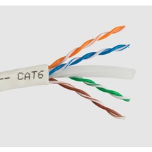 Hünka Cat-6 Kablo U/utp 24 Awg Kablo (Cca)