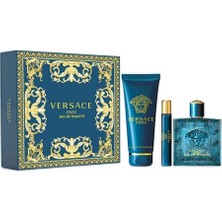 Versace Eros 100ML Edt Erkek Parfüm Set