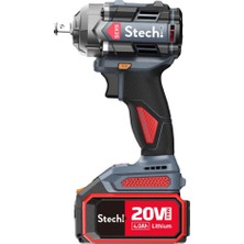 Stechend SX35 Akülü Darbeli Somun Sıkma 2 x 4 A.h Akü 500NM Tork + 2 Yıl Garanti