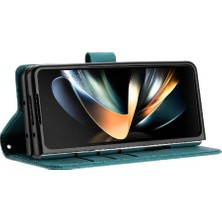 Mays Shop Samsung Galaxy Z Için Flip Case Fold 6 5g Kart Ekleme Pu Deri Cüzdan (Yurt Dışından)