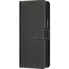 Mays Shop Samsung Galaxy Z Için Flip Case ile 4 5g Kickstand Saf Renk Kat (Yurt Dışından)