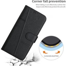 Mays Shop Samsung Galaxy A16 Için Flip Case Pu Deri Kart Ekleme Kickstand Tam (Yurt Dışından)