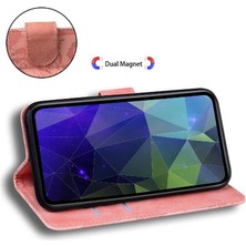 Mays Shop Tecno Pova 4 Kabartmalı Sevimli Kaplan Kickstand Koruyucu Cüzdan Için Flip Case (Yurt Dışından)