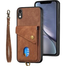 Mays Shop IPhone Xr Kart Yuvası Ayrılabilir Kordon Manyetik Kapatma Prim (Yurt Dışından)