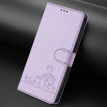 Mays Shop IPhone 11 Için Kılıf Kedi Rfıd Cüzdan Kapak Çevirin Kart Yuvası Tutucu Kickstand (Yurt Dışından)