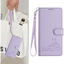 Mays Shop IPhone 11 Için Kılıf Kedi Rfıd Cüzdan Kapak Çevirin Kart Yuvası Tutucu Kickstand (Yurt Dışından)