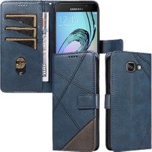 Mays Shop Elmas Dikiş Deri Telefon ile Samsung Galaxy A3 2016 Için Flip Case (Yurt Dışından)