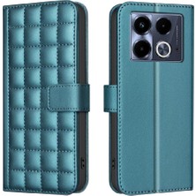 Mays Shop Infinix Not 40 4g Koruyucu Pu Deri Kart Yuvaları Tutucu Için Flip Case (Yurt Dışından)