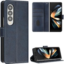 Mays Shop Samsung Galaxy Z Için Flip Case ile 4 5g Kickstand Saf Renk Kat (Yurt Dışından)