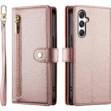 Mays Shop Samsung Galaxy M35 Bilek Kayışı Çok Fonksiyonlu Kart Yuvaları Için Flip Case (Yurt Dışından)