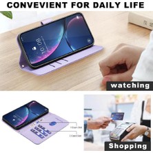 Mays Shop Realme 12 Pro 5g Için Flip Case Cüzdan Kart Yuvaları Tutucu Pu Deri Basit (Yurt Dışından)